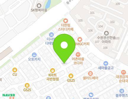 23 Dongsuwon-ro 46beon-gil, Gwonseon-gu, Suwon-si, Gyeonggi-do, Republic of Korea Map