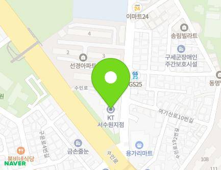 210 Suin-ro, Gwonseon-gu, Suwon-si, Gyeonggi-do, Republic of Korea Map