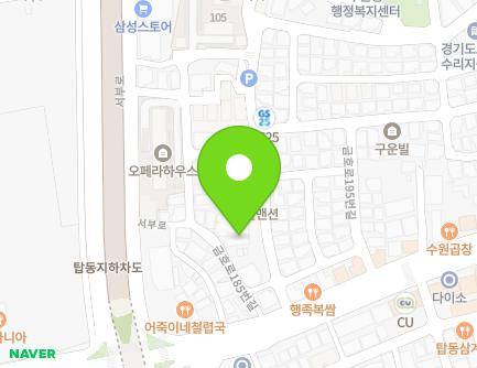 14 Geumho-ro 185beon-gil, Gwonseon-gu, Suwon-si, Gyeonggi-do, Republic of Korea Map