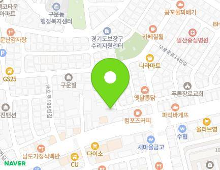 13 Guunjung-ro 3beon-gil, Gwonseon-gu, Suwon-si, Gyeonggi-do, Republic of Korea Map