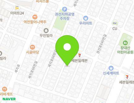 25-18 Seji-ro 66beon-gil, Gwonseon-gu, Suwon-si, Gyeonggi-do, Republic of Korea Map