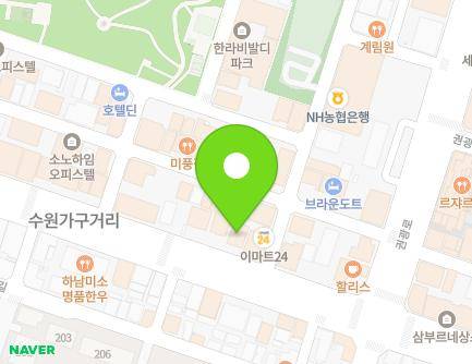 711 Gwonseon-ro, Gwonseon-gu, Suwon-si, Gyeonggi-do, Republic of Korea Map