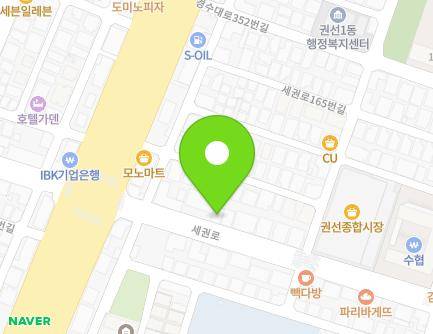 173 Segwon-ro, Gwonseon-gu, Suwon-si, Gyeonggi-do, Republic of Korea Map