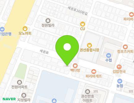 182 Segwon-ro, Gwonseon-gu, Suwon-si, Gyeonggi-do, Republic of Korea Map