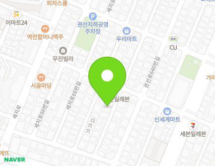 33-17 Seji-ro 66beon-gil, Gwonseon-gu, Suwon-si, Gyeonggi-do, Republic of Korea Map