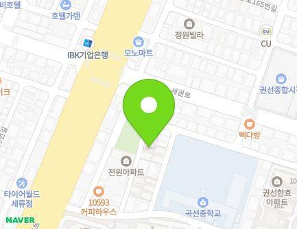 15-20 Gyeongsu-daero 312beon-gil, Gwonseon-gu, Suwon-si, Gyeonggi-do, Republic of Korea Map