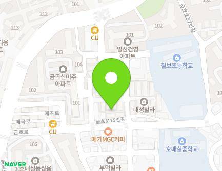 10-8 Geumho-ro 15beon-gil, Gwonseon-gu, Suwon-si, Gyeonggi-do, Republic of Korea Map