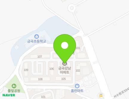 607 Seosuwon-ro, Gwonseon-gu, Suwon-si, Gyeonggi-do, Republic of Korea Map