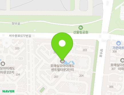 305 Seosuwon-ro 577beon-gil, Gwonseon-gu, Suwon-si, Gyeonggi-do, Republic of Korea Map