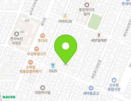 23-3 Seji-ro 28beon-gil, Gwonseon-gu, Suwon-si, Gyeonggi-do, Republic of Korea Map