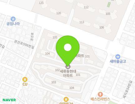 97 Seji-ro, Gwonseon-gu, Suwon-si, Gyeonggi-do, Republic of Korea Map