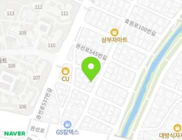 19 Gwonseon-ro 545beon-gil, Gwonseon-gu, Suwon-si, Gyeonggi-do, Republic of Korea 19 Gwonseon-ro 545beon-gil, Gwonseon-gu, Suwon-si, Gyeonggi-do, Republic of Korea Map
