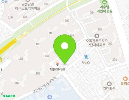 75 Samcheonbyeongma-ro 1566beon-gil, Gwonseon-gu, Suwon-si, Gyeonggi-do, Republic of Korea Map