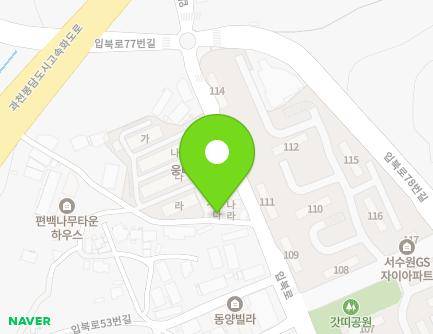 8 Ipbuk-ro 59beon-gil, Gwonseon-gu, Suwon-si, Gyeonggi-do, Republic of Korea Map