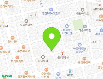 12-25 Hatap-ro 41beon-gil, Gwonseon-gu, Suwon-si, Gyeonggi-do, Republic of Korea Map