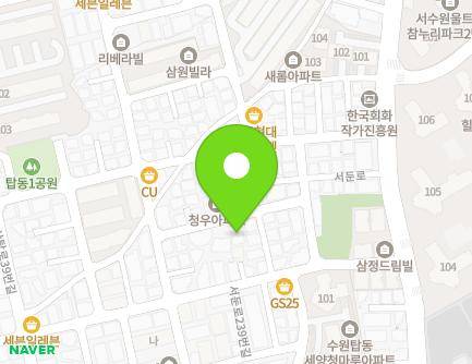 36-14 Sangtap-ro 53beon-gil, Gwonseon-gu, Suwon-si, Gyeonggi-do, Republic of Korea Map