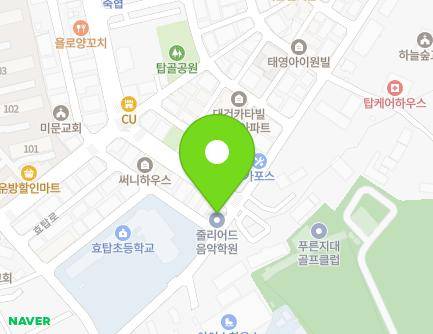 35 Hyotap-ro 16beon-gil, Gwonseon-gu, Suwon-si, Gyeonggi-do, Republic of Korea Map