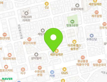 11-5 Hatap-ro 53beon-gil, Gwonseon-gu, Suwon-si, Gyeonggi-do, Republic of Korea Map