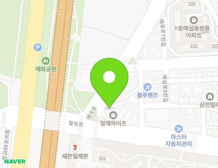 103 Chilbo-ro, Gwonseon-gu, Suwon-si, Gyeonggi-do, Republic of Korea Map