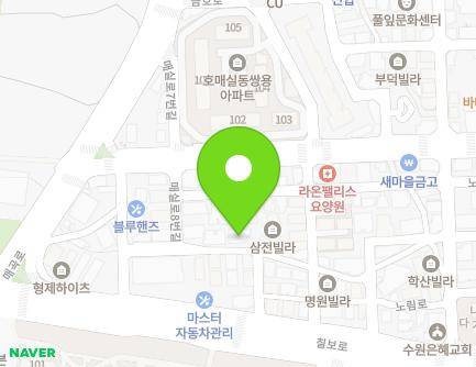 16 Chilbo-ro 125beon-gil, Gwonseon-gu, Suwon-si, Gyeonggi-do, Republic of Korea Map