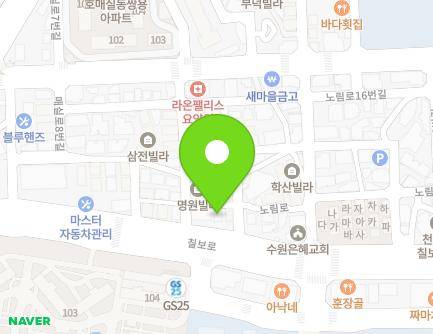 133-5 Chilbo-ro, Gwonseon-gu, Suwon-si, Gyeonggi-do, Republic of Korea Map