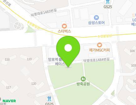 10-25 Deogyeong-daero 1484beon-gil, Yeongtong-gu, Suwon-si, Gyeonggi-do, Republic of Korea Map
