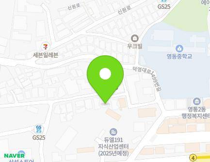 78 Deogyeong-daero 1471beon-gil, Yeongtong-gu, Suwon-si, Gyeonggi-do, Republic of Korea Map