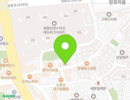 29 Yeongtong-ro 130beon-gil, Yeongtong-gu, Suwon-si, Gyeonggi-do, Republic of Korea Map