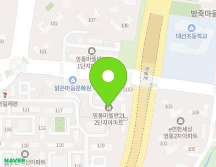 116 Yeongtong-ro 154beon-gil, Yeongtong-gu, Suwon-si, Gyeonggi-do, Republic of Korea Map