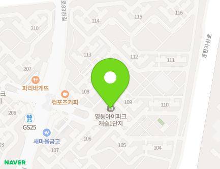 1410 Deogyeong-daero, Yeongtong-gu, Suwon-si, Gyeonggi-do, Republic of Korea Map