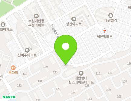 56-12 Gwongwang-ro 276beon-gil, Yeongtong-gu, Suwon-si, Gyeonggi-do, Republic of Korea Map