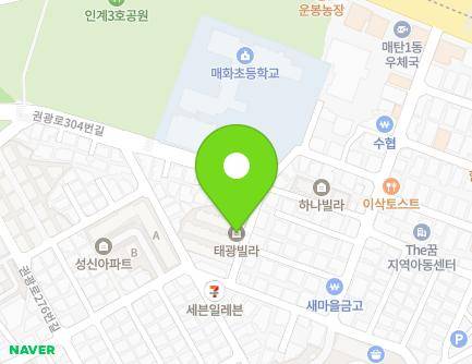 76-7 Maeyeoul-ro 53beon-gil, Yeongtong-gu, Suwon-si, Gyeonggi-do, Republic of Korea Map