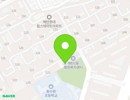 119-1 Ingye-ro 189beon-gil, Yeongtong-gu, Suwon-si, Gyeonggi-do, Republic of Korea Map