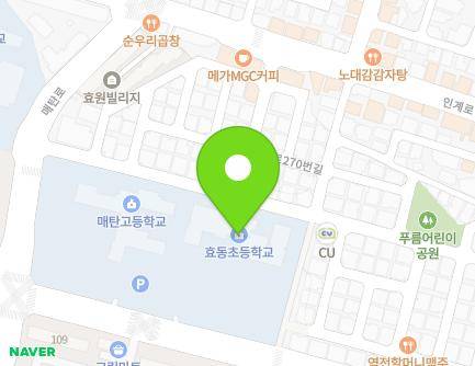 27 Maetan-ro 126beon-gil, Yeongtong-gu, Suwon-si, Gyeonggi-do, Republic of Korea