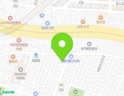 107-1 Sannam-ro, Yeongtong-gu, Suwon-si, Gyeonggi-do, Republic of Korea Map