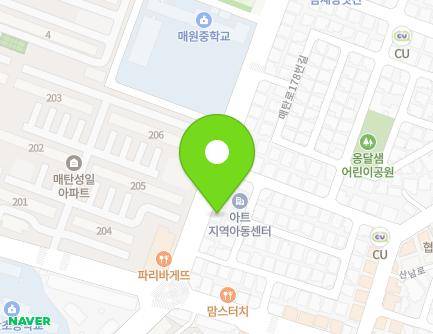 164 Maetan-ro, Yeongtong-gu, Suwon-si, Gyeonggi-do, Republic of Korea Map