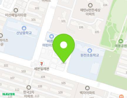 93-3 Maeyeong-ro, Yeongtong-gu, Suwon-si, Gyeonggi-do, Republic of Korea Map