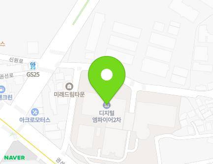 88 Sinwon-ro, Yeongtong-gu, Suwon-si, Gyeonggi-do, Republic of Korea Map