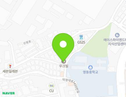30 Sinwon-ro 136beon-gil, Yeongtong-gu, Suwon-si, Gyeonggi-do, Republic of Korea Map