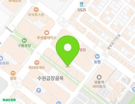 18 Cheongmyeongnam-ro 34beon-gil, Yeongtong-gu, Suwon-si, Gyeonggi-do, Republic of Korea Map