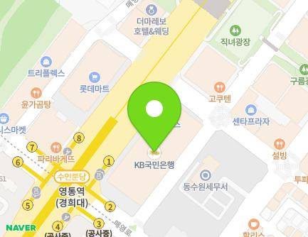 1576 Bongyeong-ro, Yeongtong-gu, Suwon-si, Gyeonggi-do, Republic of Korea Map