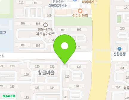 52 Yeongtong-ro 514beon-gil, Yeongtong-gu, Suwon-si, Gyeonggi-do, Republic of Korea Map