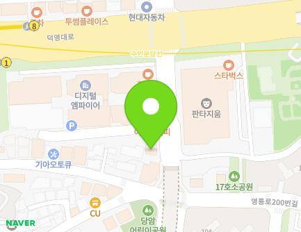 28 Deogyeong-daero 1556beon-gil, Yeongtong-gu, Suwon-si, Gyeonggi-do, Republic of Korea Map
