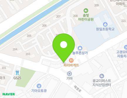 106 Jungbu-daero 448beon-gil, Yeongtong-gu, Suwon-si, Gyeonggi-do, Republic of Korea Map