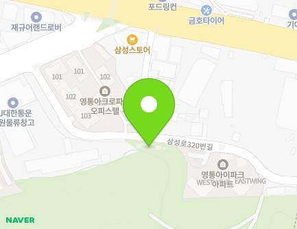 42 Samsung-ro 320beon-gil, Yeongtong-gu, Suwon-si, Gyeonggi-do, Republic of Korea Map