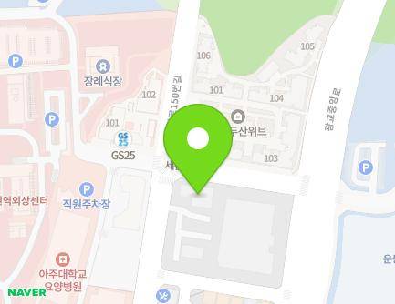 56 World cup-ro 150beon-gil, Yeongtong-gu, Suwon-si, Gyeonggi-do, Republic of Korea Map