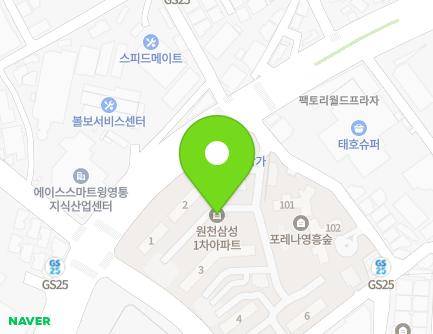 8 Samsung-ro 268beon-gil, Yeongtong-gu, Suwon-si, Gyeonggi-do, Republic of Korea Map