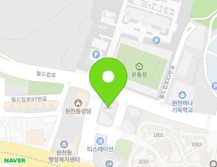 89 World cup-ro, Yeongtong-gu, Suwon-si, Gyeonggi-do, Republic of Korea Map