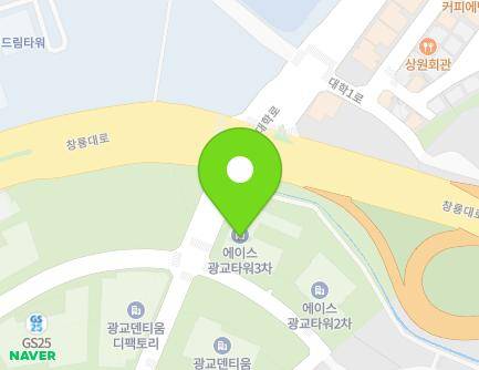 77 Changnyong-daero 256beon-gil, Yeongtong-gu, Suwon-si, Gyeonggi-do, Republic of Korea Map