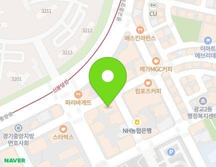 95-9 Gwanggyojungang-ro 248beon-gil, Yeongtong-gu, Suwon-si, Gyeonggi-do, Republic of Korea Map